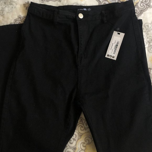 Black High Rise Jeans - Picture 1 of 3